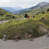Une étape sans histoire pour le peloton du Dauphiné. KEYSTONE/EPA/EDDY LEMAISTRE
